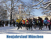 Benefiz-Neujahrslauf: Der 9. Münchner Neujahrslauf am 1.1.2015 - Fotos & Video  (©Foto: Martin Schmitz)